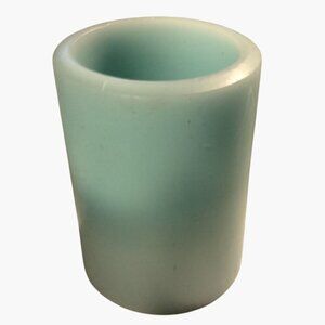 Sylvania Flameless Candle Blue Battery Operated Timer Feature Pillar 4x3 inch